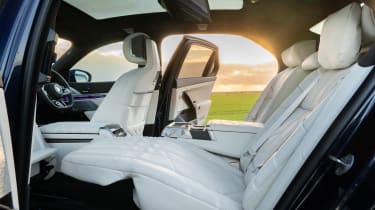 BMW i7 - rear seats (reclined)