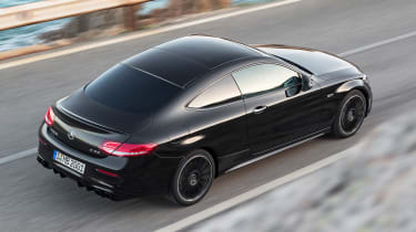 New Mercedes C-Class Coupe - rear