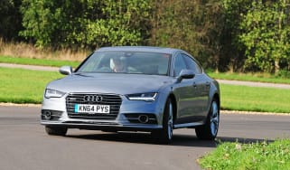 Audi A7 - front cornering