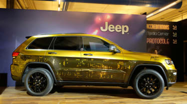 Jeep Montreux Jazz Festival special editions - Grand Cherokee side