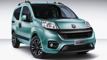 Fiat Qubo 2016 - front quarter blue