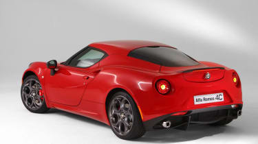 Alfa Romeo 4C rear three-quarter