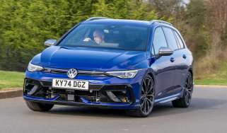 VW Golf R Estate - front cornering