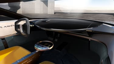 Lancia Pu+Ra HPE concept car cabin