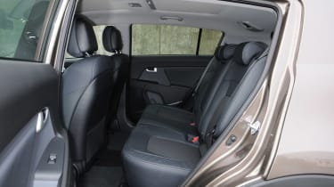 Kia Sportage SUV 2013 rear seats
