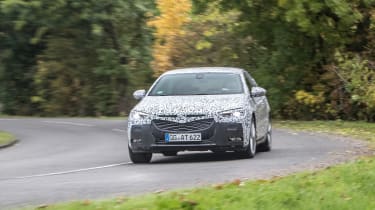 Vauxhall Insignia prototype - front panning