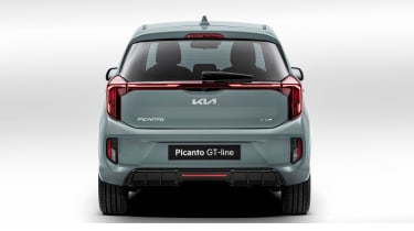 Kia Picanto facelift - full rear