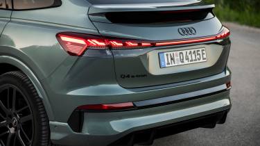 Audi Q4 e-tron Sportback - rear detail