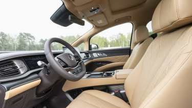 New Denza D9 - front interior 