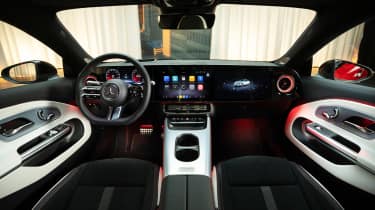 Mercedes CLA - cabin