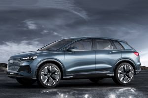 Audi Q4 e-tron concept - side