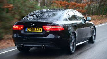 Jaguar Xe 300 Sport Vs Alfa Romeo Giulia Veloce Auto Express