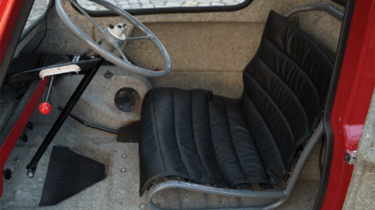 Peel P50 interior