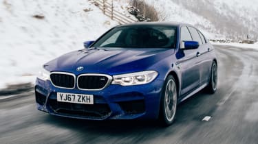 New BMW M5 - front