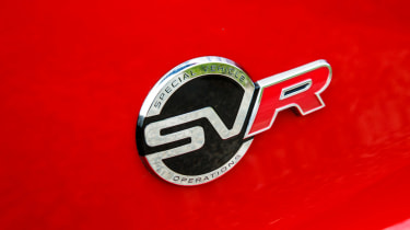 Jaguar F-Type SVR Convertible - SVR badge