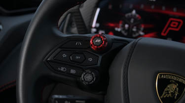 Lamborghini Temerario Alleggerita - drive mode selector