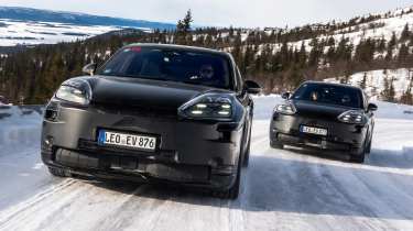 Porsche Cayenne Electric - testing