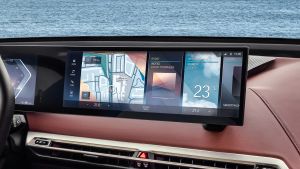 BMW iDrive 8 - infotainment screen