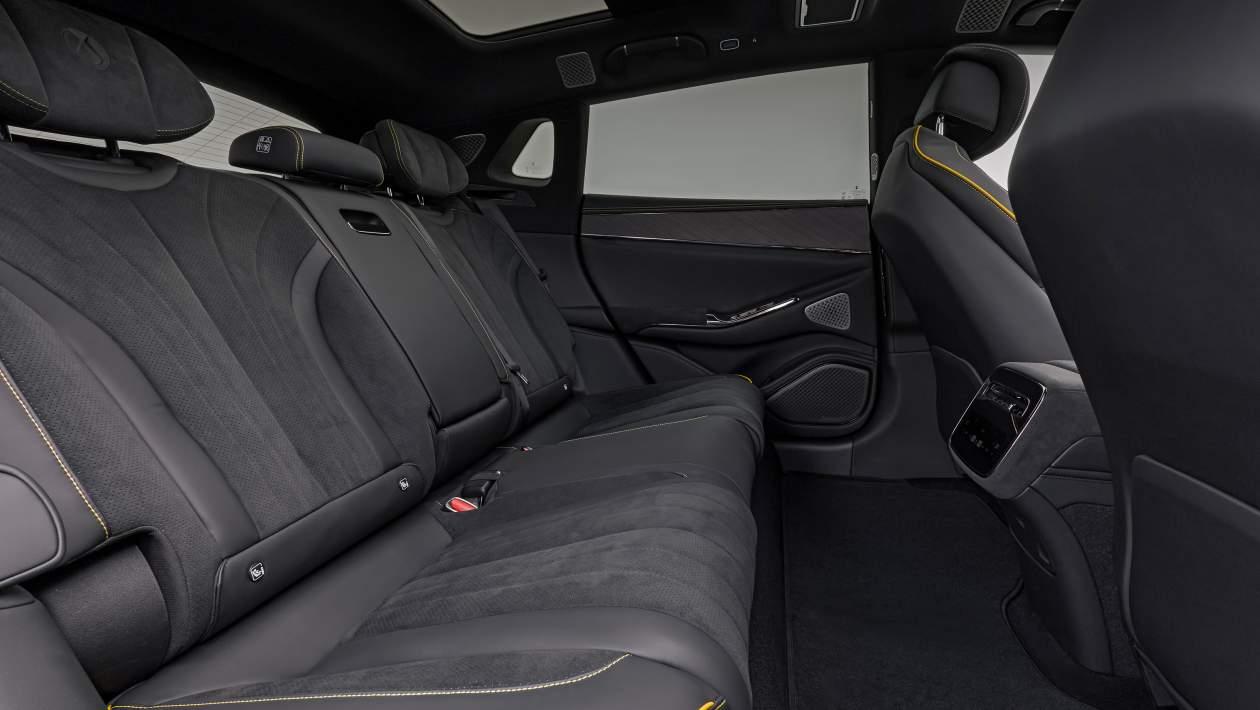 Denza Z9GT rear seats detail