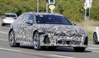 New Audi RS 6 Avant spy shot - front tracking