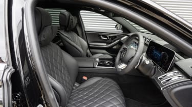 Mercedes S-Class front seat