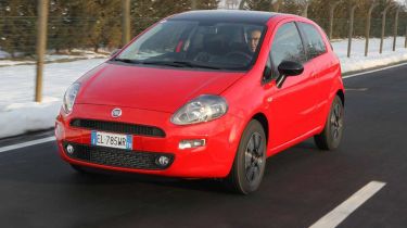 Fiat Punto TwinAir front tracking