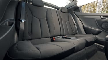Hyundai Veloster rear seats