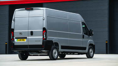 Vauxhall Movano Electric - rear 3/4 static