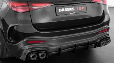 BRABUS 730 GLC - rear carbon and exhaust