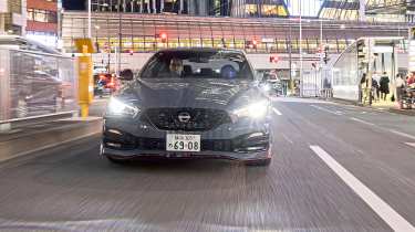 Nissan Skyline Nismo - front action