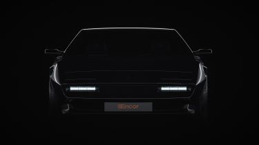 Lotus Esprit S1 restomod by Encor - front static, teaser
