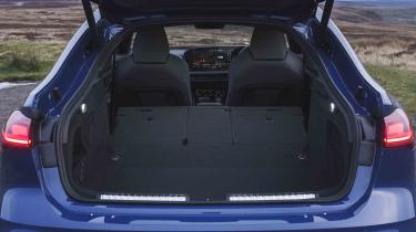 Audi A5 - boot seats folded