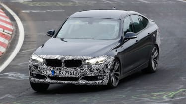 BMW 3 Series GT facelift spied 1