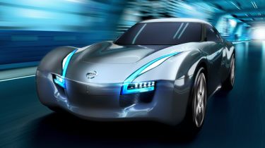 Nissan ESFLOW electric sports car front