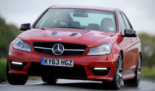 Mercedes C63 AMG front tracking