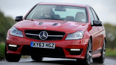 Mercedes C63 AMG front tracking