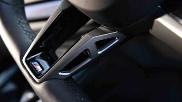 BMW X3 - steering wheel detail