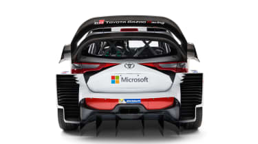 New Toyota Yaris WRC rally car revealed for 2017 rear