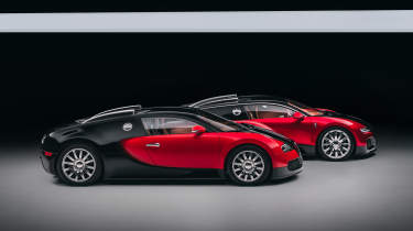Bugatti Veyron returns: F.K.P. Hommage Edition - side range
