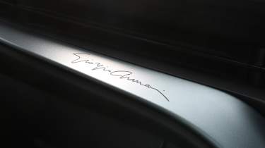 Fiat 500e Giorgio Armani Collector&#039;s Edition - Giorgio Armani signature, interior detail