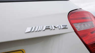 Mercedes A45 AMG badge detail