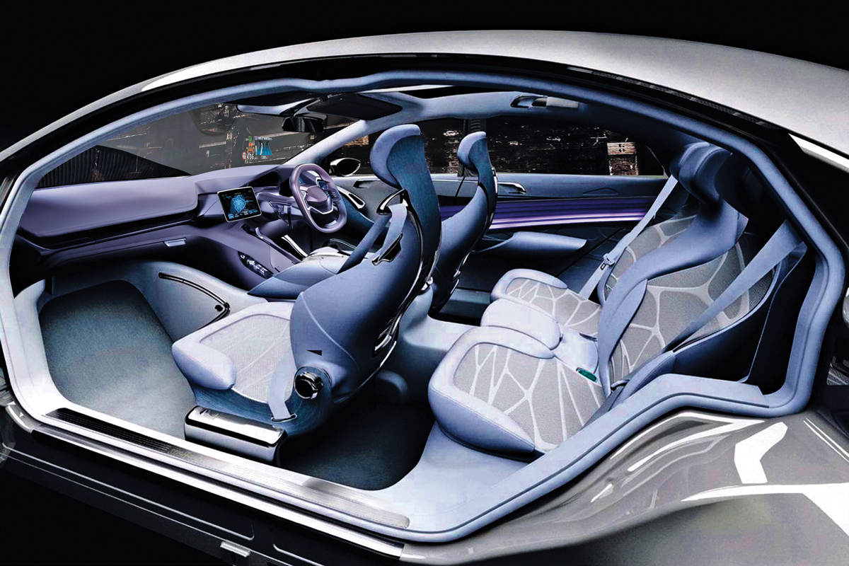 Car of the future - interior  Auto Express