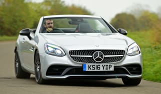 Mercedes SLC 250d - front cornering
