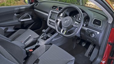VW Scirocco Bluemotion interior