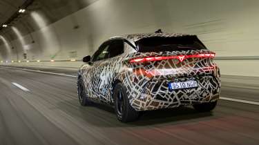 Cupra Raval prototype - rear tracking