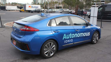 Hyundai Ioniq Autonomous - rear