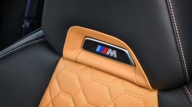 BMW X3 M Competition - seat detail
