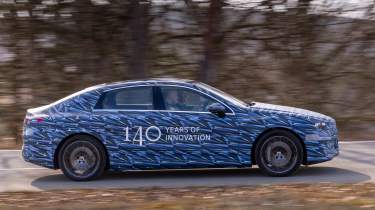 Mercedes C-Class prototype - side