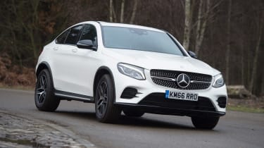 Mercedes GLC Coupe - front cornering