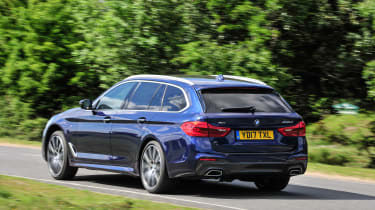 BMW 5 Series Touring - rear action